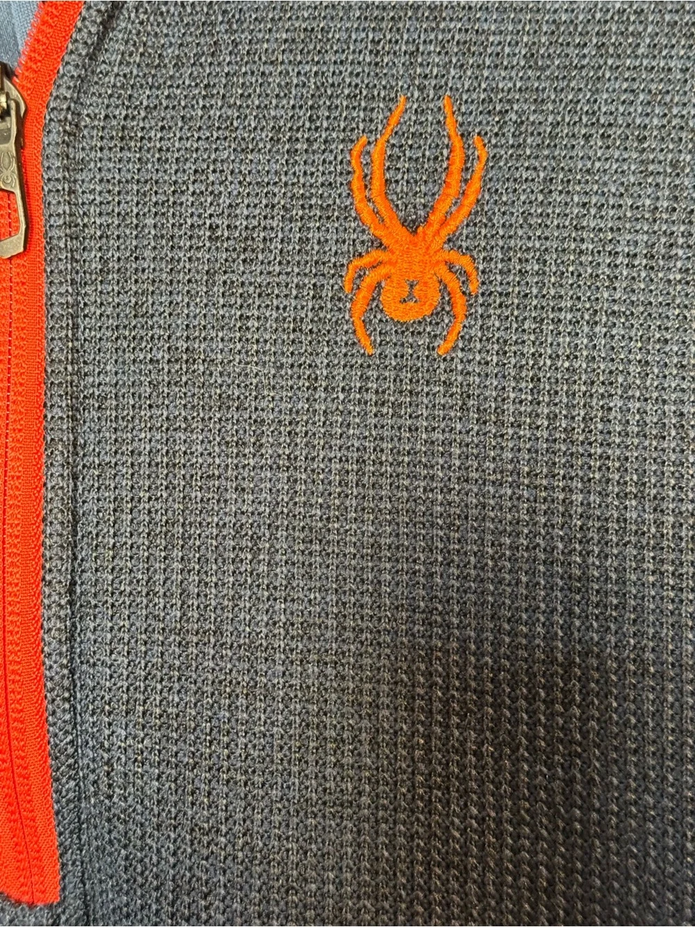 Spyder embroidered fleece